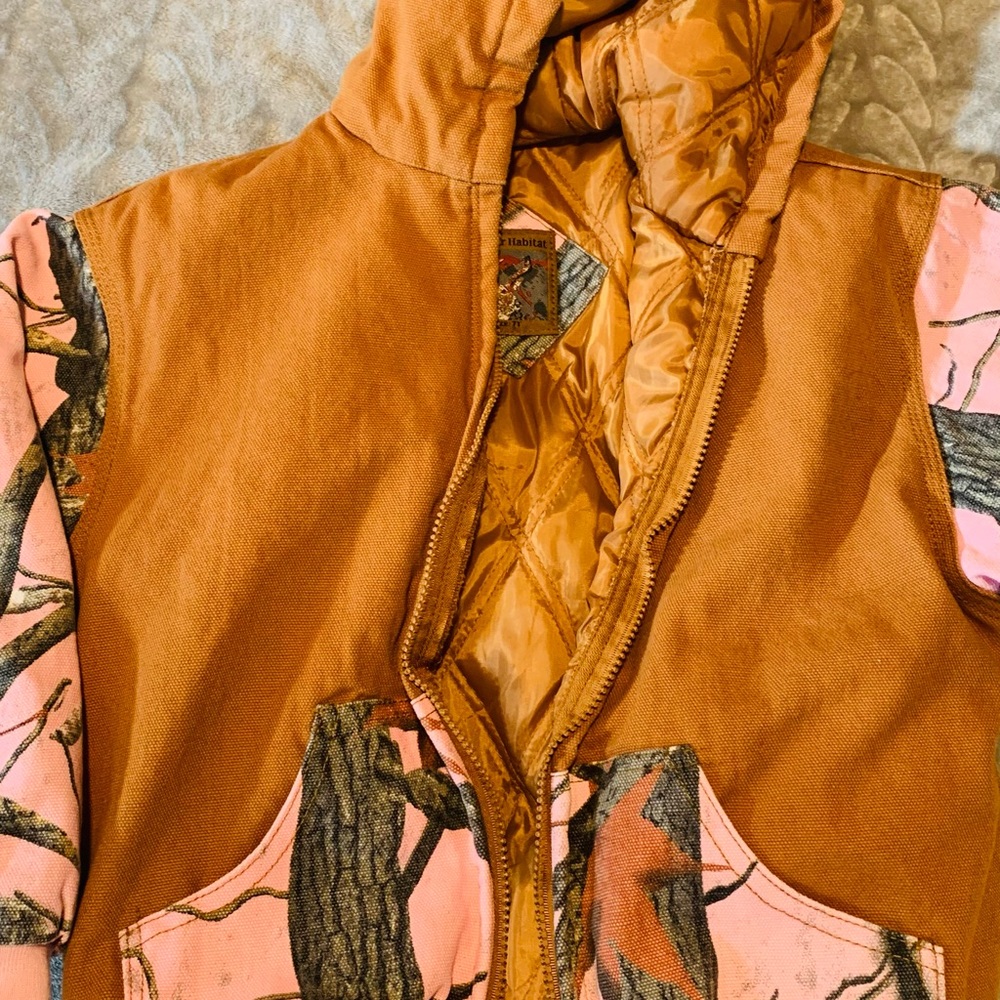 Camo bomber style jacket